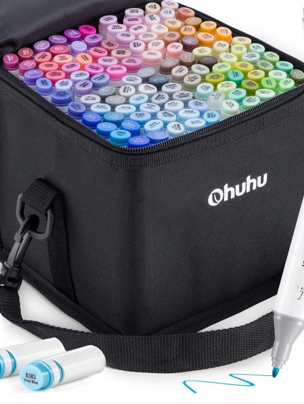 Ohuhu || 120 Marker Carrying Case With Strap